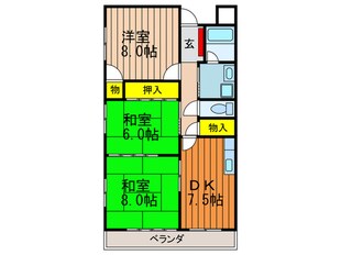 平成マンションの物件間取画像